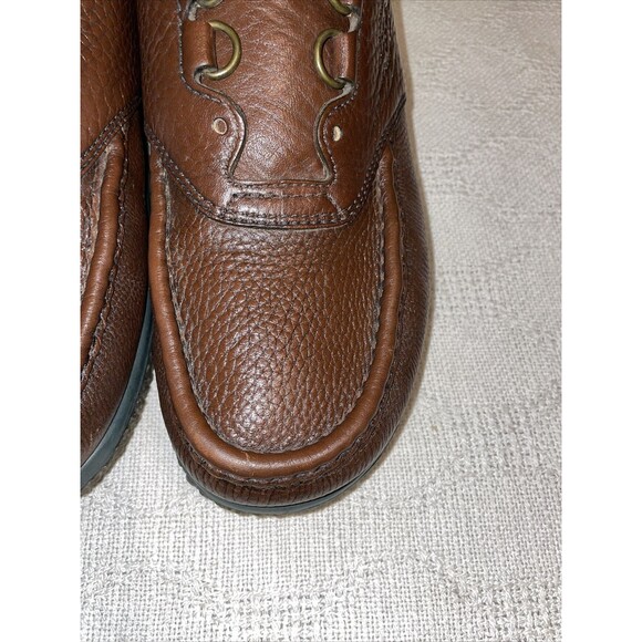 SAS Tripad Men’s Comfort Shoes Size 12.5 W Brown Leather Casual Work No Laces - Picture 9 of 12